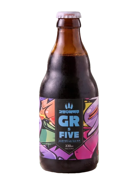 고령수제맥주 GR5 FIVE 캔